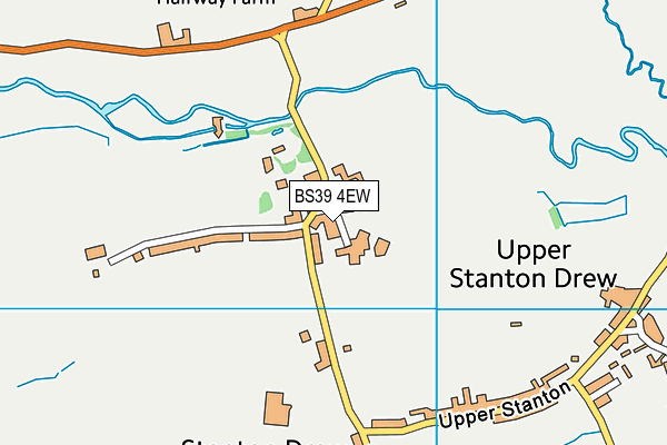 BS39 4EW map - OS VectorMap District (Ordnance Survey)