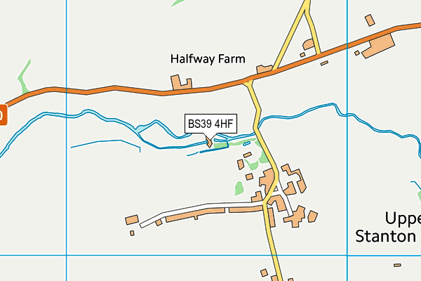 BS39 4HF map - OS VectorMap District (Ordnance Survey)