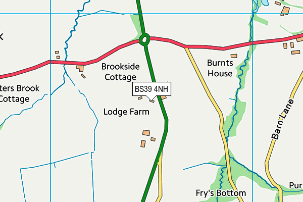 BS39 4NH map - OS VectorMap District (Ordnance Survey)