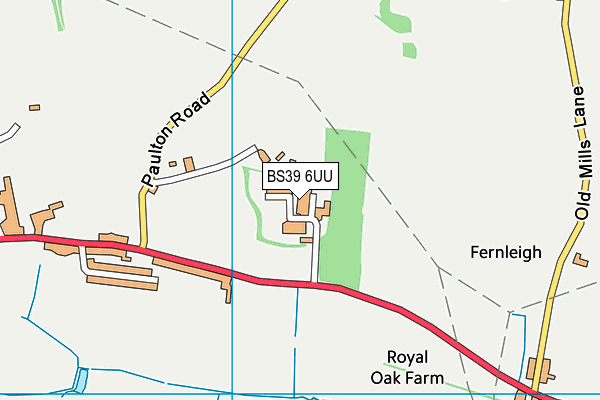 Map of FORD FUELS LIMITED at district scale