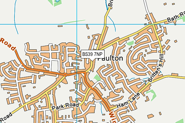 BS39 7NP map - OS VectorMap District (Ordnance Survey)