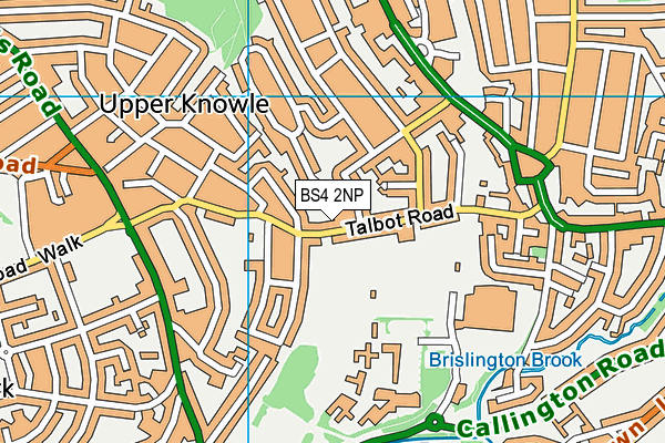 BS4 2NP map - OS VectorMap District (Ordnance Survey)