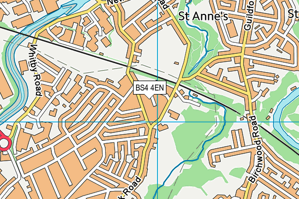 BS4 4EN map - OS VectorMap District (Ordnance Survey)