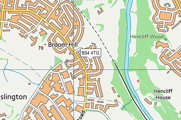 BS4 4TG map - OS VectorMap District (Ordnance Survey)