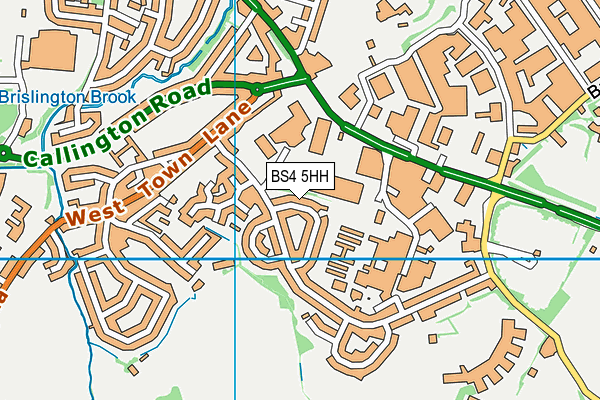 BS4 5HH map - OS VectorMap District (Ordnance Survey)