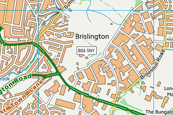 BS4 5NY map - OS VectorMap District (Ordnance Survey)