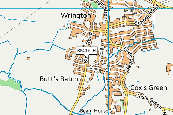 BS40 5LH map - OS VectorMap District (Ordnance Survey)