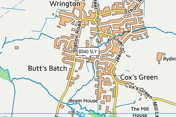 BS40 5LY map - OS VectorMap District (Ordnance Survey)