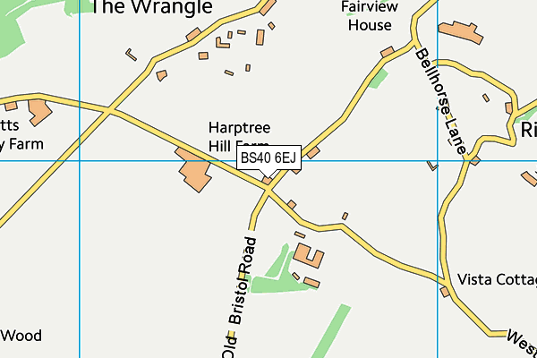 BS40 6EJ map - OS VectorMap District (Ordnance Survey)