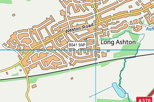 BS41 9AP map - OS VectorMap District (Ordnance Survey)