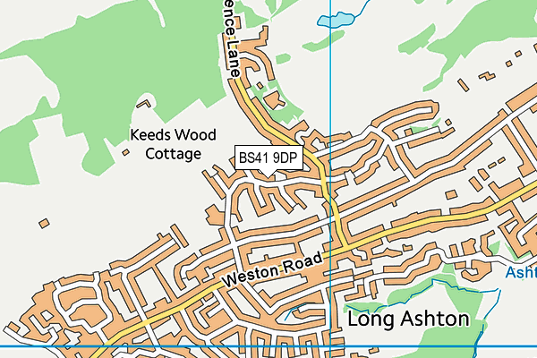 Long Ashton Community Centre map (BS41 9DP) - OS VectorMap District (Ordnance Survey)