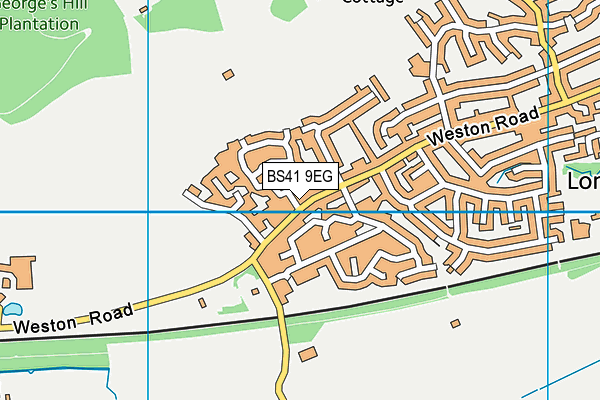 BS41 9EG map - OS VectorMap District (Ordnance Survey)