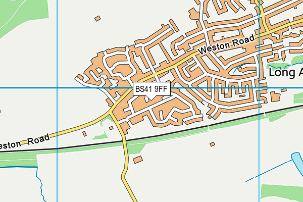 BS41 9FF map - OS VectorMap District (Ordnance Survey)
