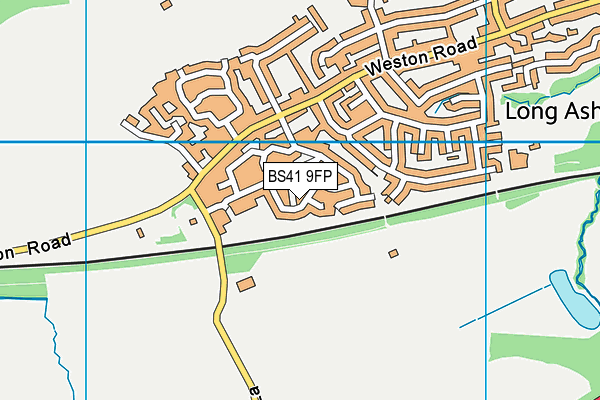 BS41 9FP map - OS VectorMap District (Ordnance Survey)