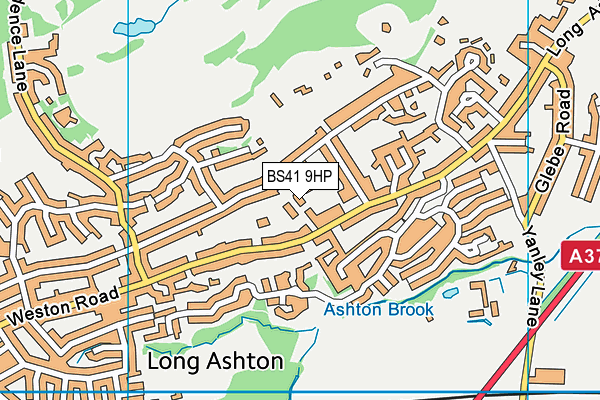BS41 9HP map - OS VectorMap District (Ordnance Survey)