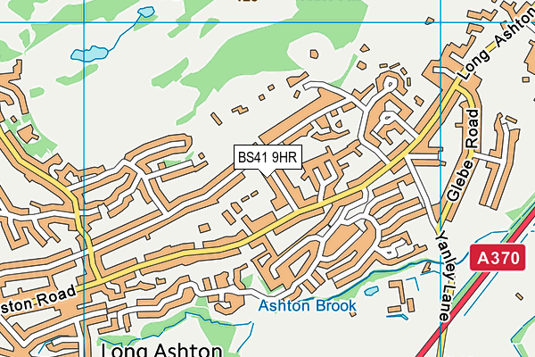 BS41 9HR map - OS VectorMap District (Ordnance Survey)