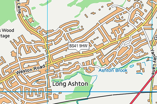 Map of LONG ASHTON COMMUNITY CARE AMENITIES CIC at district scale