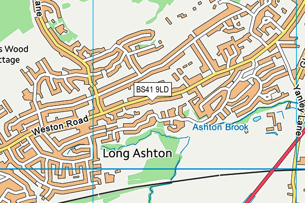 Map of NAILSEA ASH LTD at district scale