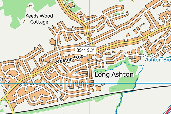 BS41 9LY map - OS VectorMap District (Ordnance Survey)