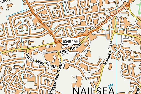 Map of NAILSEA FOOTCARE LIMITED at district scale