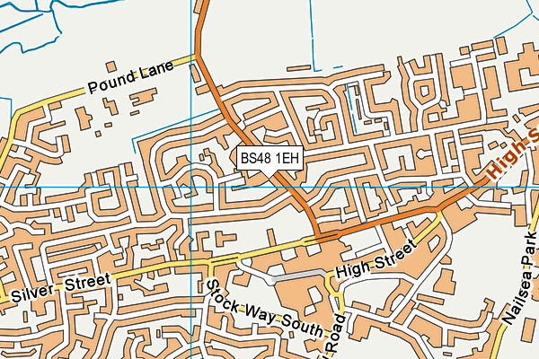 BS48 1EH map - OS VectorMap District (Ordnance Survey)
