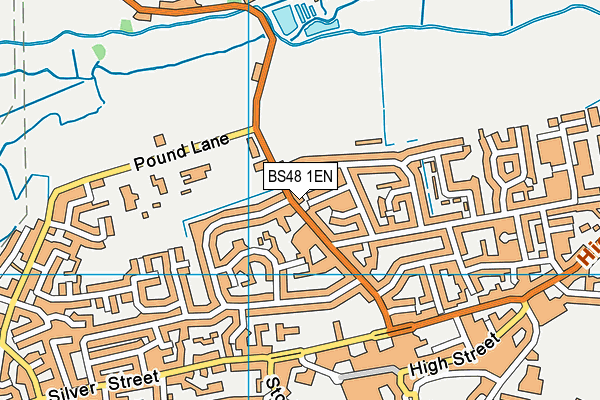 BS48 1EN map - OS VectorMap District (Ordnance Survey)