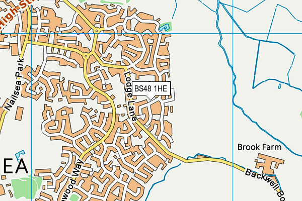 Map of J N BRISTOL LIMITED at district scale