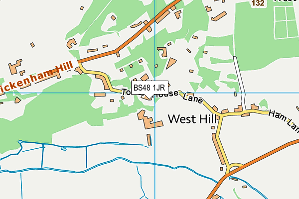 BS48 1JR map - OS VectorMap District (Ordnance Survey)