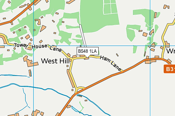 BS48 1LA map - OS VectorMap District (Ordnance Survey)