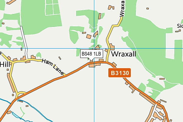 Wraxall Church of England Primary School map (BS48 1LB) - OS VectorMap District (Ordnance Survey)