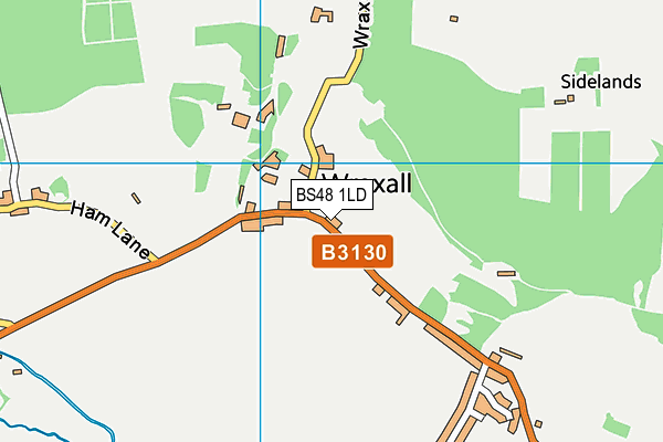 BS48 1LD map - OS VectorMap District (Ordnance Survey)