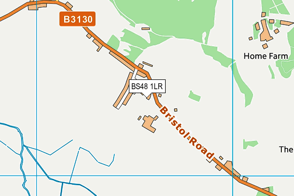 BS48 1LR map - OS VectorMap District (Ordnance Survey)