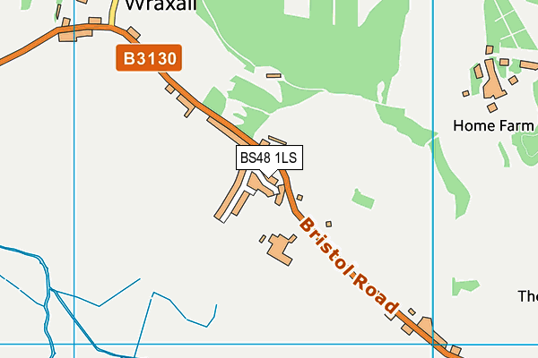 BS48 1LS map - OS VectorMap District (Ordnance Survey)