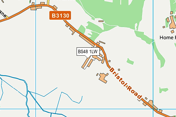 BS48 1LW map - OS VectorMap District (Ordnance Survey)