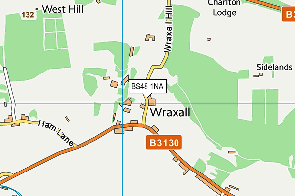 BS48 1NA map - OS VectorMap District (Ordnance Survey)