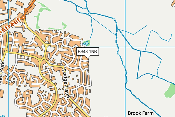 BS48 1NR map - OS VectorMap District (Ordnance Survey)