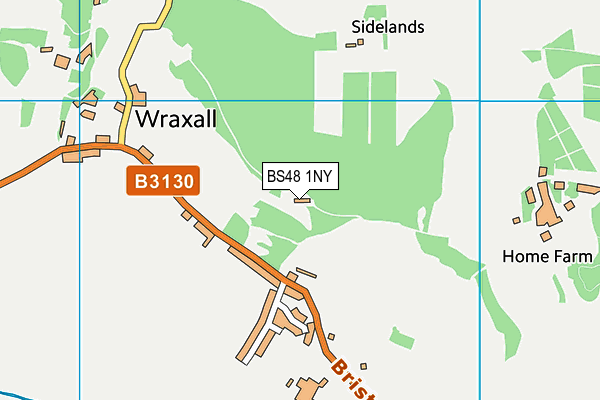 BS48 1NY map - OS VectorMap District (Ordnance Survey)