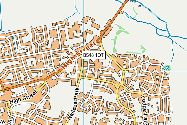 BS48 1QT map - OS VectorMap District (Ordnance Survey)