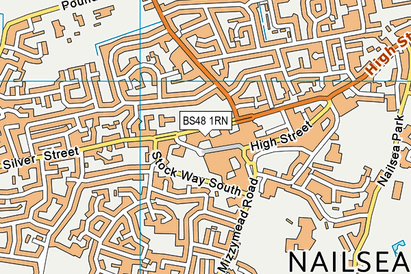 BS48 1RN map - OS VectorMap District (Ordnance Survey)