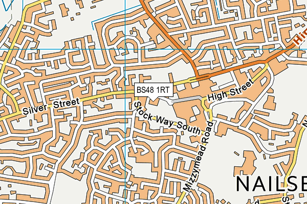 BS48 1RT map - OS VectorMap District (Ordnance Survey)