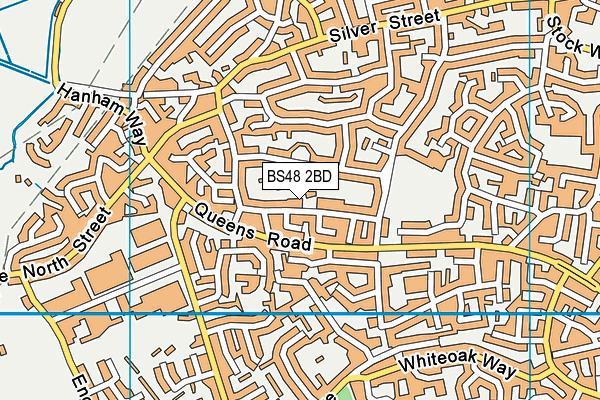 BS48 2BD map - OS VectorMap District (Ordnance Survey)