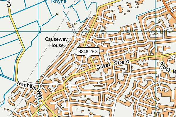 BS48 2BG map - OS VectorMap District (Ordnance Survey)