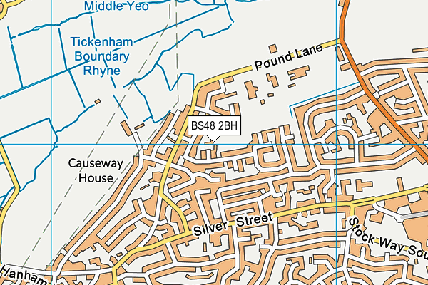 BS48 2BH map - OS VectorMap District (Ordnance Survey)