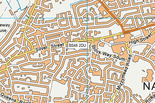 BS48 2DU map - OS VectorMap District (Ordnance Survey)