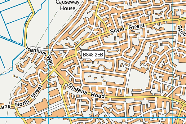 BS48 2EB map - OS VectorMap District (Ordnance Survey)