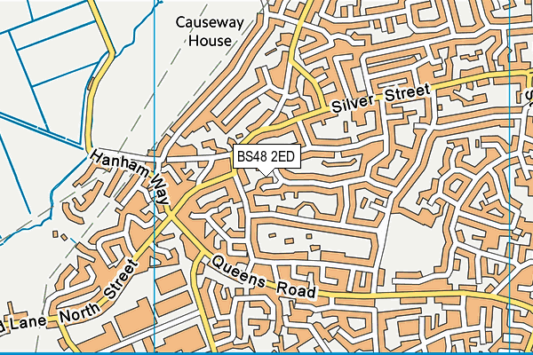 BS48 2ED map - OS VectorMap District (Ordnance Survey)