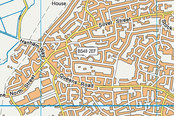 BS48 2EF map - OS VectorMap District (Ordnance Survey)