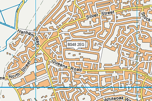 BS48 2EG map - OS VectorMap District (Ordnance Survey)