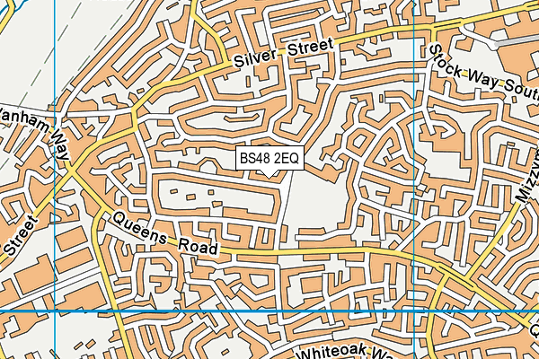 BS48 2EQ map - OS VectorMap District (Ordnance Survey)