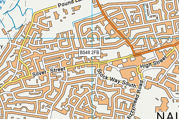 BS48 2FB map - OS VectorMap District (Ordnance Survey)